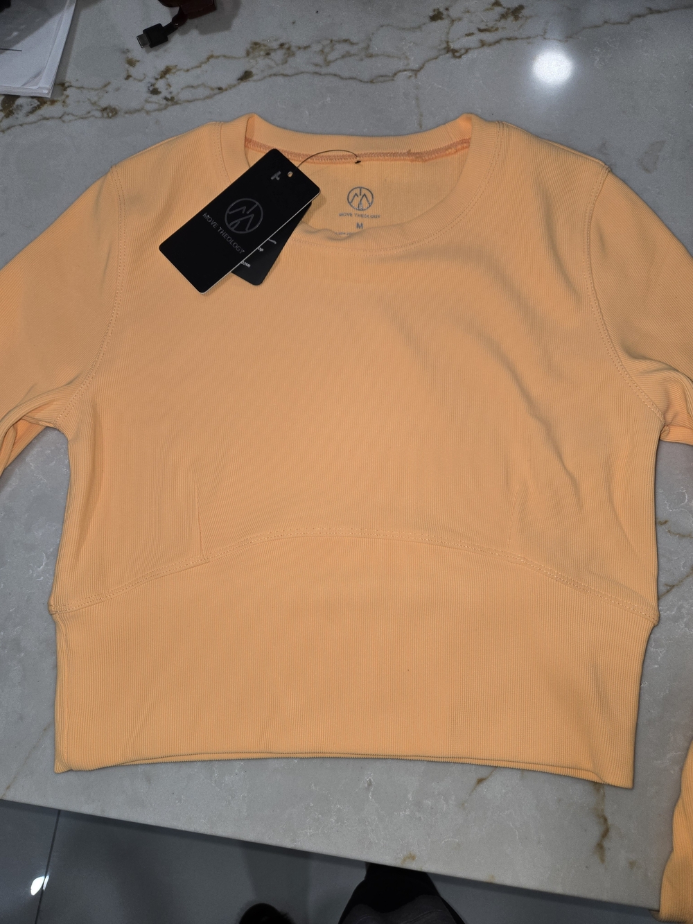 Move Theology Cropped Top